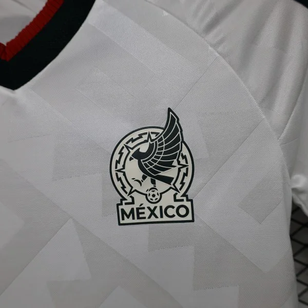 México Mujer Camiseta Edición Jugadores 2026 Segunda Blanca - Camiseta México Mujer | 7camisetas