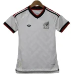 México Mujer Camiseta Edición Jugadores 2026 Segunda Blanca - Camiseta México Mujer | 7camisetas