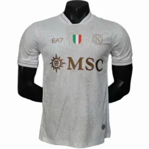 SSC Napoli Camiseta Edición Jugadores 2025 2026 Segunda Amarilla - Camiseta Serie A SSC Napoli | 7camisetas