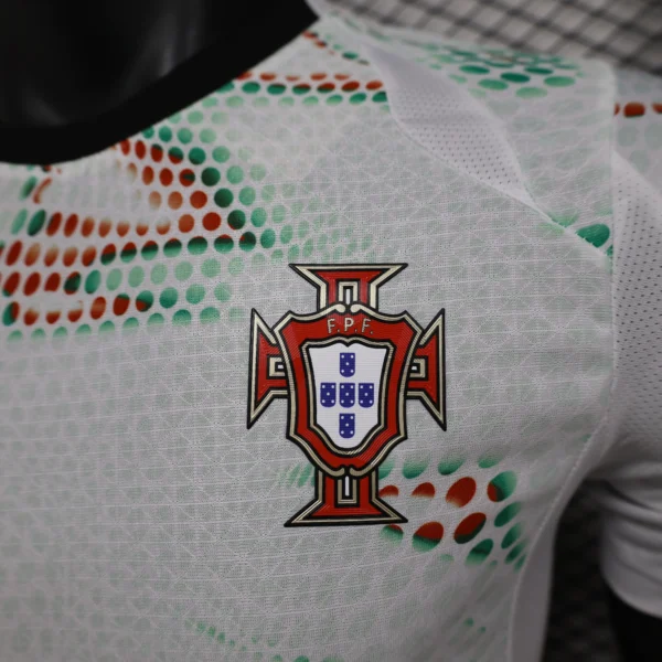 Portugal Camiseta Edición Jugadores 2025 Segunda Blanca - Camiseta Portugal | 7camisetas