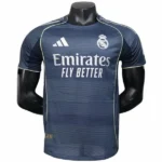 Real Madrid Camiseta Edición Jugadores 2025 2026 Segunda Negra - Camiseta Real Madrid | 7camisetas