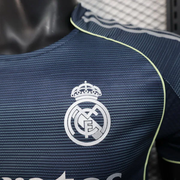 Real Madrid Camiseta Edición Jugadores 2025 2026 Segunda Negra - Camiseta Real Madrid | 7camisetas
