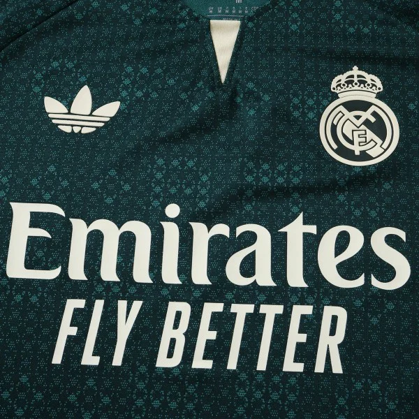 Real Madrid Camiseta Edición Jugadores 2026 2027 Segunda Verde - Camiseta Real Madrid | 7camisetas