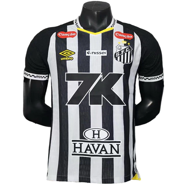 Segunda Jugadores Camiseta Santos 2025 2026 I Negro Santos FC Camiseta Edición Jugadores 2025 2026 Segunda Negra - Camiseta Santos Fc | 7camisetas