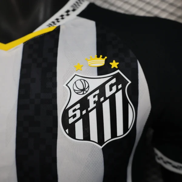 Santos FC Camiseta Edición Jugadores 2025 2026 Segunda Negra - Camiseta Santos Fc | 7camisetas