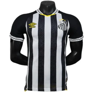 Santos FC Camiseta Edición Jugadores 2025 2026 Segunda Negra - Camiseta Santos Fc | 7camisetas