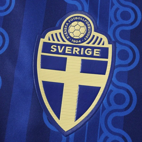 Suecia Camiseta Edición Jugadores 2026 Segunda Azul - Camiseta Viva Suecia | 7camisetas
