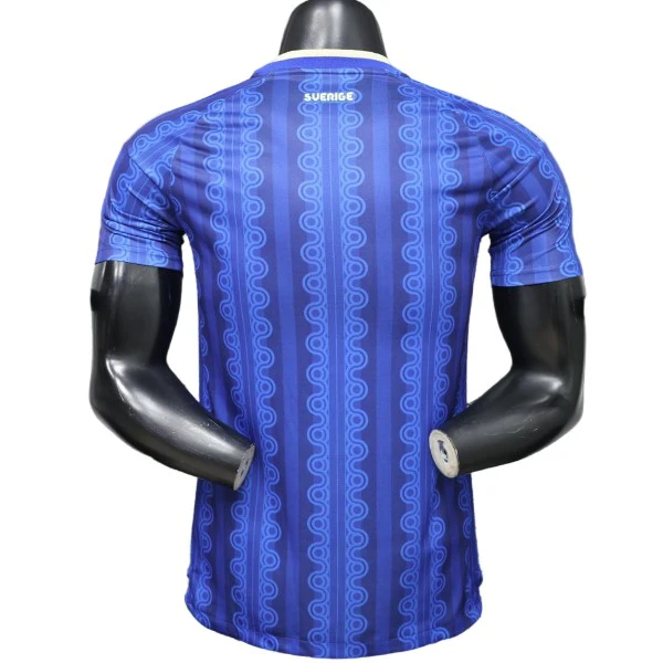 Suecia Camiseta Edición Jugadores 2026 Segunda Azul - Camiseta Viva Suecia | 7camisetas