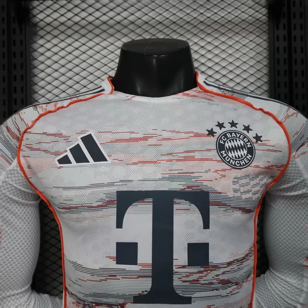 Bayern Múnich Camiseta Edición Jugadores 2025 2026 Segunda Blanca - Camiseta Bundesliga Bayern Múnich | 7camisetas