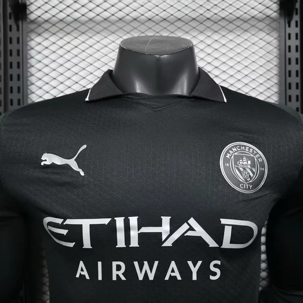 Manchester City Camiseta Edición Jugadores 2025 2026 Segunda Negra - Camiseta Manchester City | 7camisetas