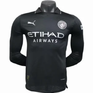 Manchester City Camiseta Edición Jugadores 2025 2026 Segunda Negra - Camiseta Manchester City | 7camisetas