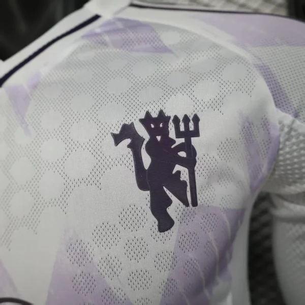 Manchester United Camiseta Edición Jugadores 2025 2026 Segunda Blanca - Camiseta Manchester United | 7camisetas
