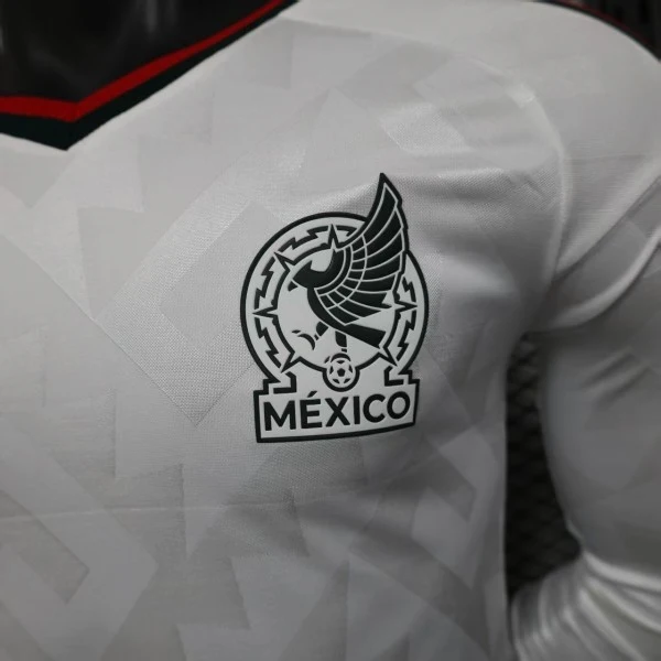 México Camiseta Edición Jugadores 2026 Segunda Blanca - Camiseta Selección México | 7camisetas