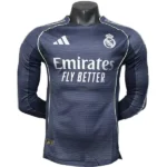 Real Madrid Camiseta Edición Jugadores 2025 2026 Segunda Gris - Camiseta Real Madrid | 7camisetas