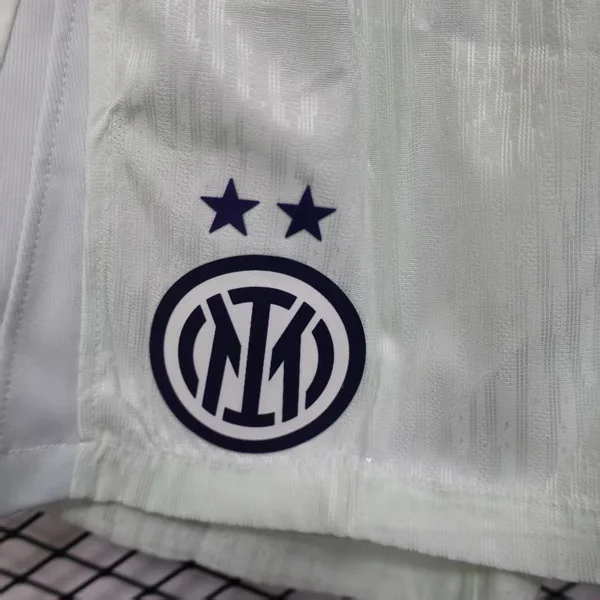 Inter Milán Pantalones Edición Jugadores 2025 2026 Segunda Blanco - Pantalón Inter Milán | 7camisetas