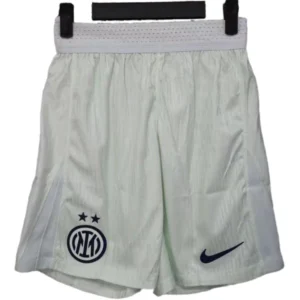 Inter Milán Pantalones Edición Jugadores 2025 2026 Segunda Blanco - Pantalón Inter Milán | 7camisetas