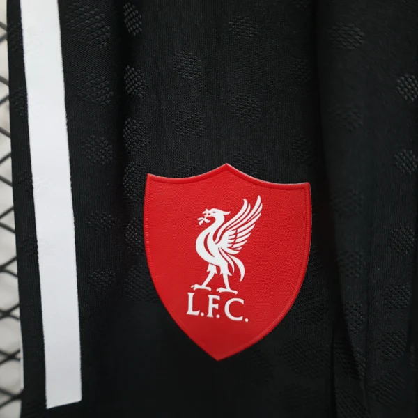 Liverpool Pantalones Edición Jugadores 2025 2026 Segunda Negro - Pantalón Liverpool | 7camisetas