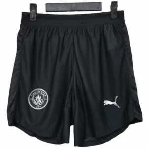 Manchester City Pantalones Edición Jugadores 2025 2026 Segunda Negro - Pantalón Manchester City | 7camisetas