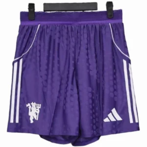 Manchester United Pantalones Edición Jugadores 2025 2026 Segunda Púrpura - Pantalón Manchester United | 7camisetas