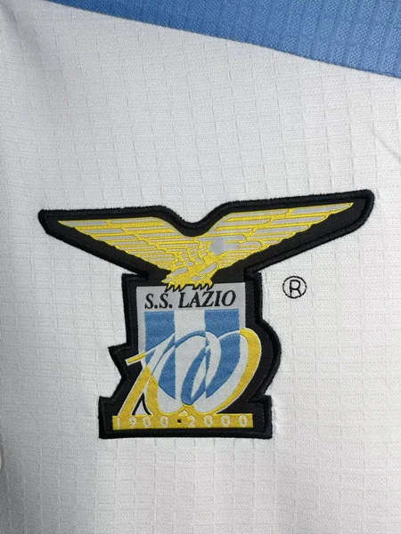 SS Lazio Camiseta 2000 Segunda Blanca | 7camisetas