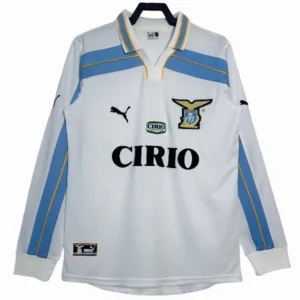 SS Lazio Camiseta 2000 Segunda Blanca | 7camisetas