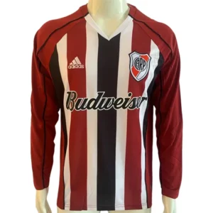 River Plate Camiseta 2005 2006 Segunda Roja - Camiseta River Plate | 7camisetas