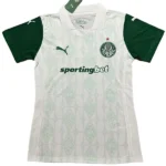 SE Palmeiras Mujer Camiseta 2025 2026 Segunda Blanca - Camiseta SE Palmeiras Mujer | 7camisetas