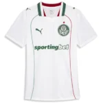 SE Palmeiras Mujer Camiseta 2026 2027 Segunda Blanca - Camiseta SE Palmeiras Mujer | 7camisetas