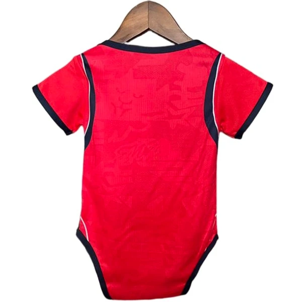 Inglaterra Niños Camiseta 2026 Segunda Rojo - Inglaterra Niños Barata | 7camisetas