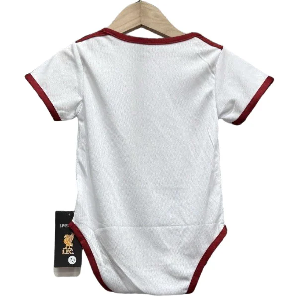 Liverpool Niños Camiseta 2025 2026 Segunda Blanco - Equipacion Liverpool Niños | 7camisetas