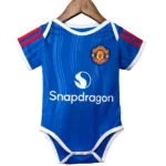 Manchester United Niños Camiseta 2026 2027 Segunda Azul - Manchester United Niños Barata | 7camisetas
