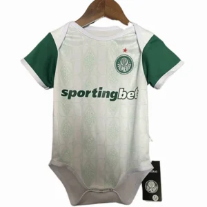 SE Palmeiras Niños Camiseta 2025 2026 Segunda Blanco - SE Palmeiras Niños Barata | 7camisetas