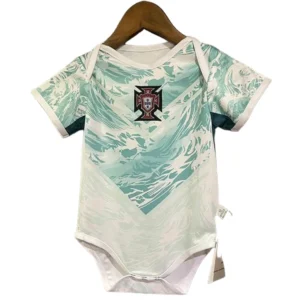 Portugal Niños Camiseta 2026 Segunda Blanco - Portugal Niños Barata | 7camisetas