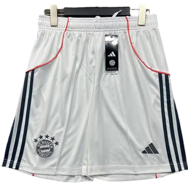 Bayern Múnich Pantalones 2025 2026 Segunda Blanco - Pantalón Bayern Múnich | 7camisetas
