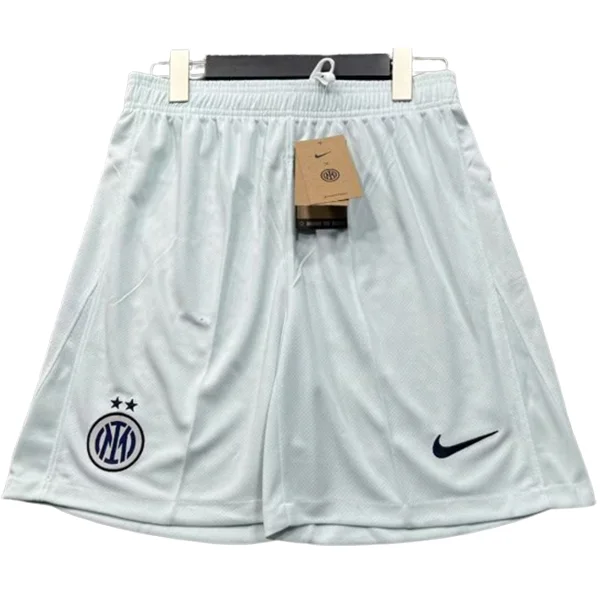 Inter Milán Pantalones 2025 2026 Segunda Blanco - Pantalón Inter Milán | 7camisetas