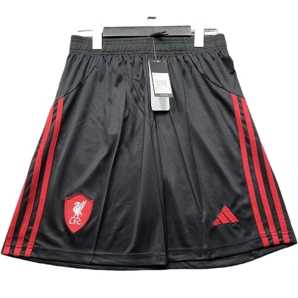 Liverpool Pantalones 2025 2026 Segunda Negro - Pantalón Liverpool | 7camisetas