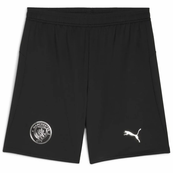 Segunda Pantalones Manchester City 2025 2026 Negro Manchester City Pantalones 2025 2026 Segunda Negro - Pantalón Manchester City | 7camisetas