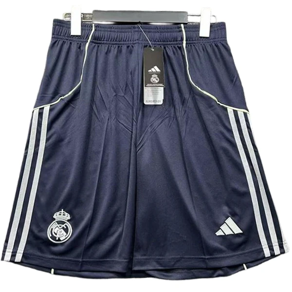 Real Madrid Pantalones 2025 2026 Segunda Azul - Pantalón Real Madrid | 7camisetas