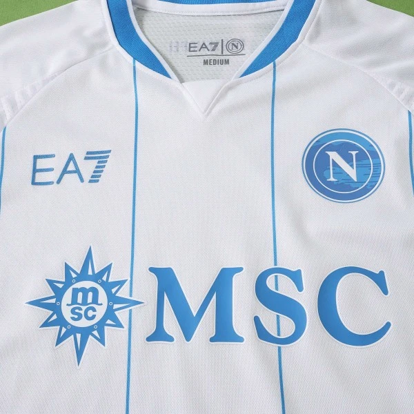 SSC Napoli Camiseta 2026 2027 Segunda Blanca - Camiseta Serie A SSC Napoli | 7camisetas