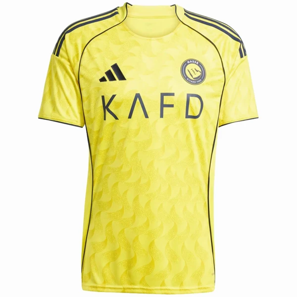 Tailandia Casa Camiseta Al Nassr 2025 2026 Amarillo Al-Nassr FC Camiseta 2025 2026 Casa Amarilla - Camiseta Al Nassr Fc | 7camisetas