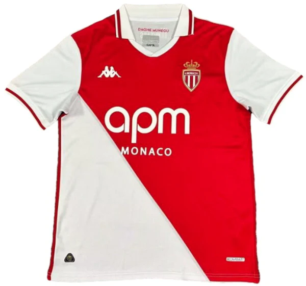 AS Monaco Camiseta 2024 2025 Casa Roja - Camiseta As Monaco | 7camisetas