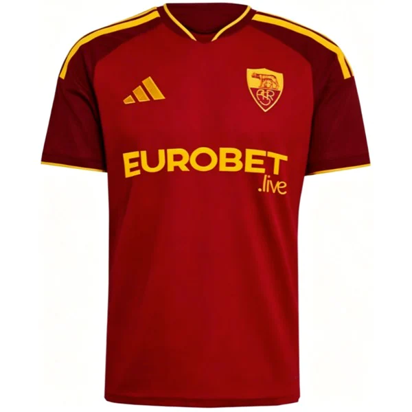 Tailandia Casa Camiseta As Roma 2026 2027 Rojo AS Roma Camiseta 2026 2027 Casa Roja - Camiseta As Roma | 7camisetas