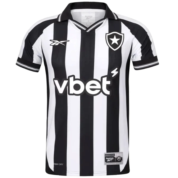 Tailandia Casa Camiseta Botafogo 2025 2026 Negro Blanco Botafogo Camiseta 2025 2026 Casa Negra - Camiseta Botafogo | 7camisetas