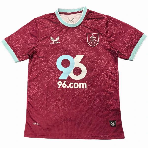 Burnley FC Camiseta 2025 2026 Casa Roja - Camiseta Burnley Fc | 7camisetas