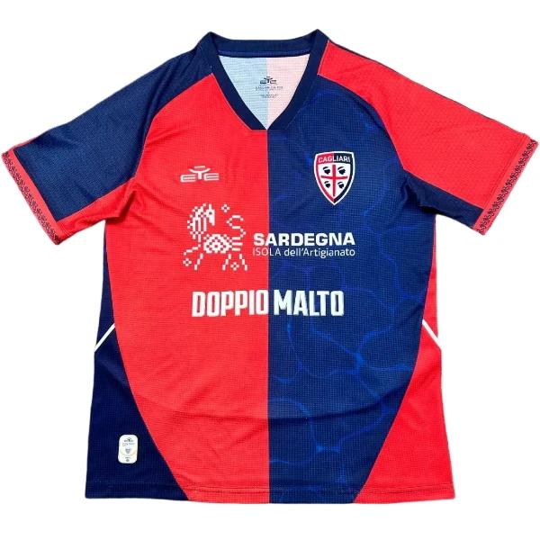 Cagliari Calcio Camiseta 2025 2026 Casa Roja - Camiseta Serie A Cagliari Calcio | 7camisetas