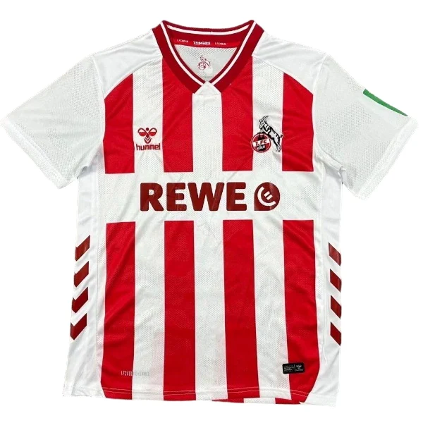 FC Colonia Camiseta 2025 2026 Casa Roja - Camiseta Bundesliga FC Colonia | 7camisetas