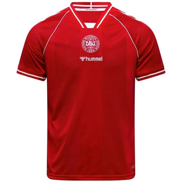 Tailandia Casa Camiseta Dinamarca 2026 Rojo Dinamarca Camiseta 2026 Casa Roja - Camiseta Dinamarca | 7camisetas