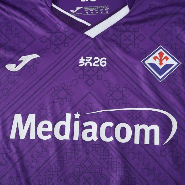ACF Fiorentina Camiseta 2026 2027 Casa Púrpura - Camiseta Serie A ACF Fiorentina | 7camisetas