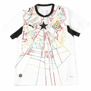 Ghana Camiseta 2026 Casa Blanca - Camiseta Ghana Mundial 2026 | 7camisetas