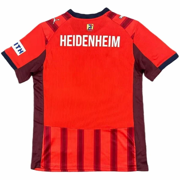 1. FC Heidenheim Camiseta 2025 2026 Casa Roja - 1 Fc Heidenheim 1846 Camiseta | 7camisetas